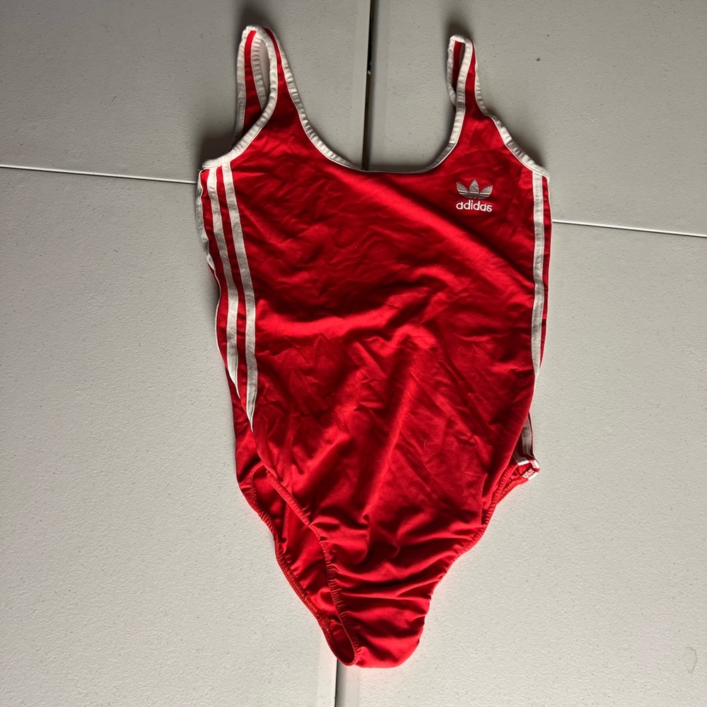 Adidas Originals Red Bodysuit